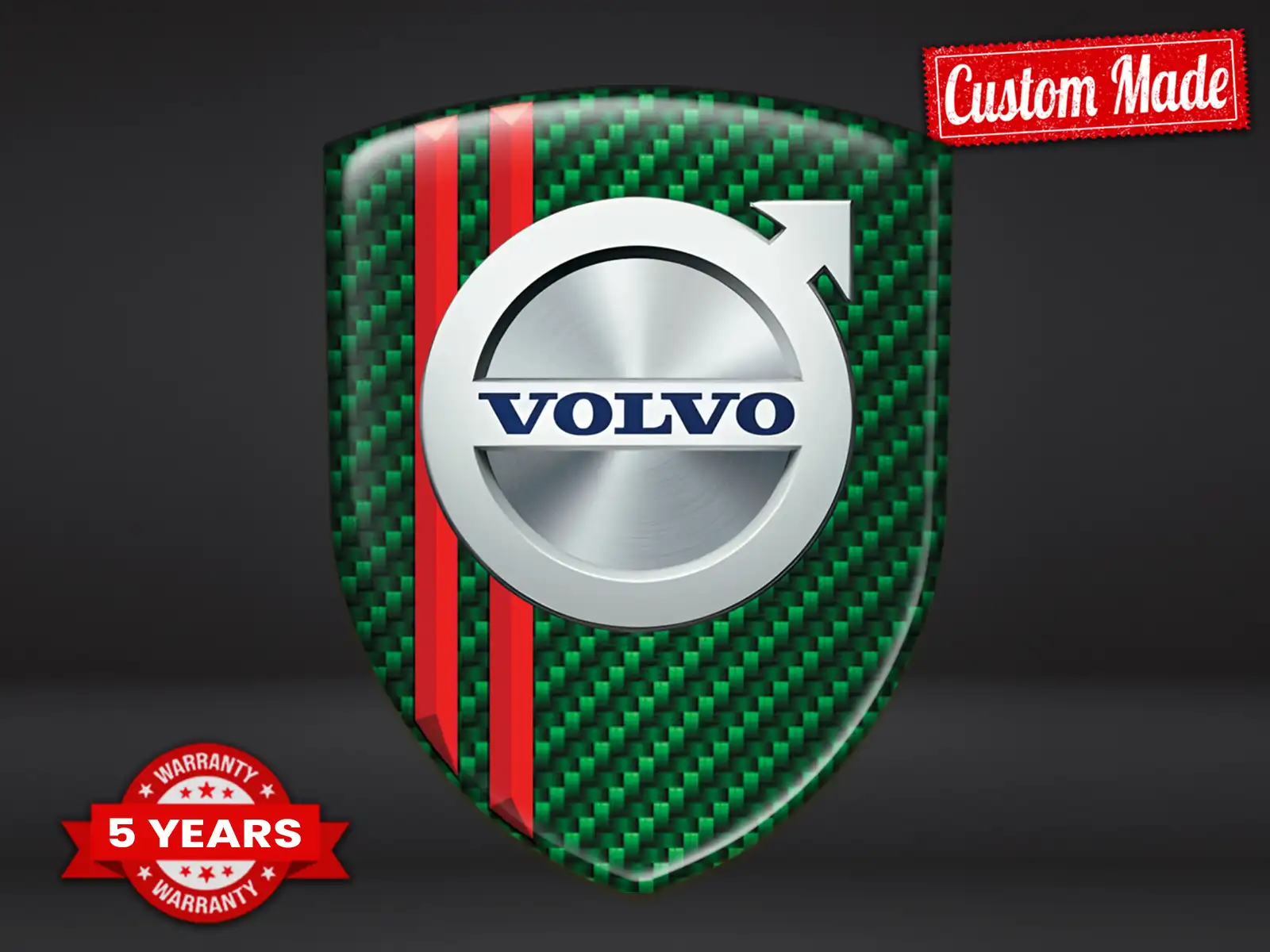 Volvo Insignias Coche Pro Máximo Estilo Rendimiento Estilizado
